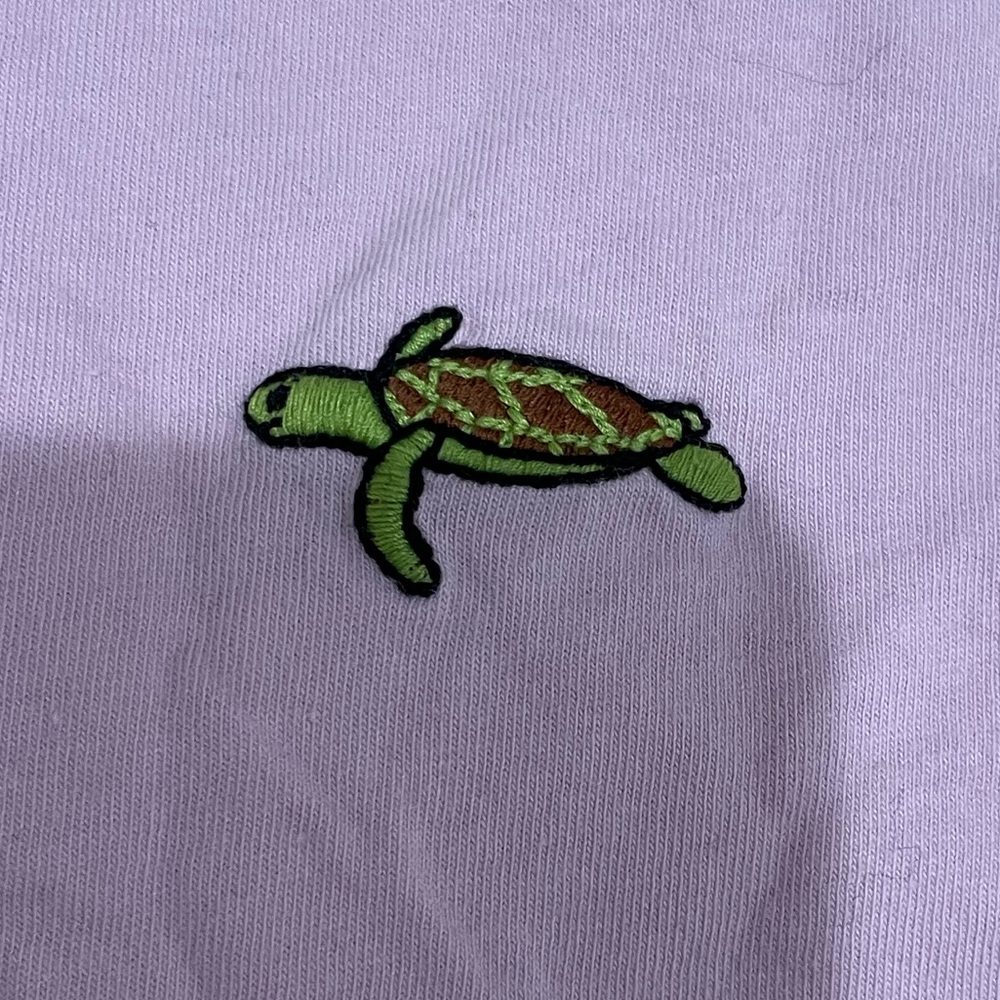 Pink T With Turtle - Picture 2 of 4